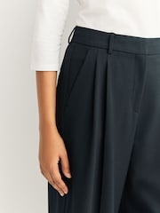 Weekend MaxMara Black Asta Wide Leg Trousers - Image 5 of 5