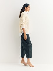 Weekend MaxMara Cream Tenore Cream Knitted Jumper - Image 3 of 5