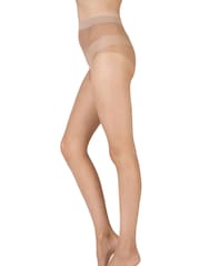 Pretty Polly Natural Open Toe Tights 2 Pack - Image 4 of 9