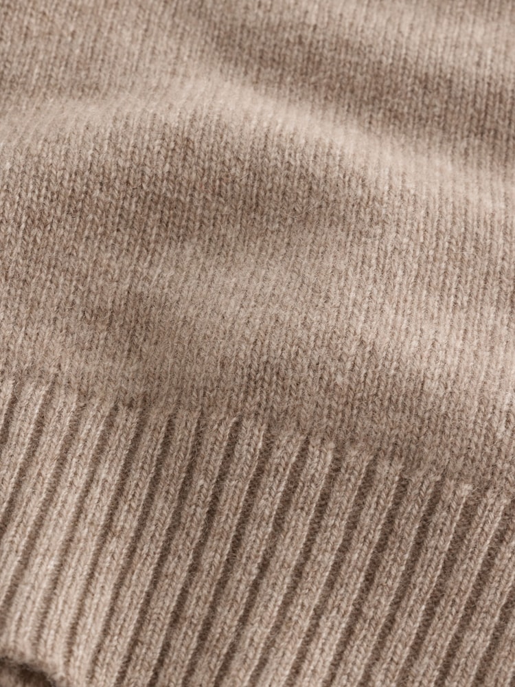 Weekend MaxMara Brown Cashmere Leopard Print Jumper - Image 11 of 11