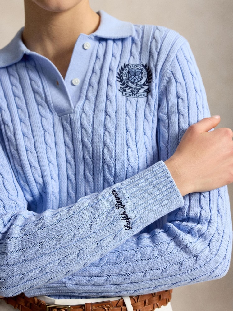 Polo Ralph Lauren Blue Sweater - Image 3 of 3