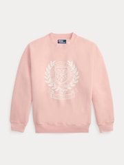 Polo Ralph Lauren Pink Wimbledon Sweat Top - Image 6 of 6