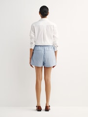 Polo Ralph Lauren Blue Wimbledon Striped Shorts - Image 2 of 7