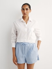 Polo Ralph Lauren Blue Wimbledon Striped Shorts - Image 3 of 7