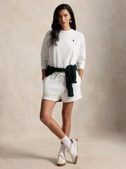 Polo Ralph Lauren White Knit T-Shirt - Image 1 of 3