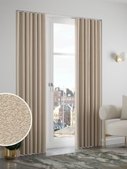 Natural Embossed Made to Measure Curtains - Image 1 of 9