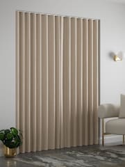 Natural Embossed Made to Measure Curtains - Image 2 of 9