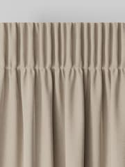 Natural Embossed Made to Measure Curtains - Image 4 of 9