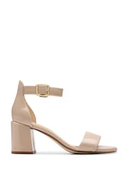 Clarks Nude Ezoria Mae Strap Sandals - Image 1 of 7