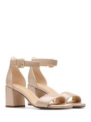 Clarks Nude Ezoria Mae Strap Sandals - Image 3 of 7