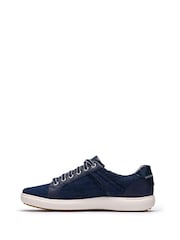 Clarks Blue Nalle Zen Zip Trainers - Image 2 of 6