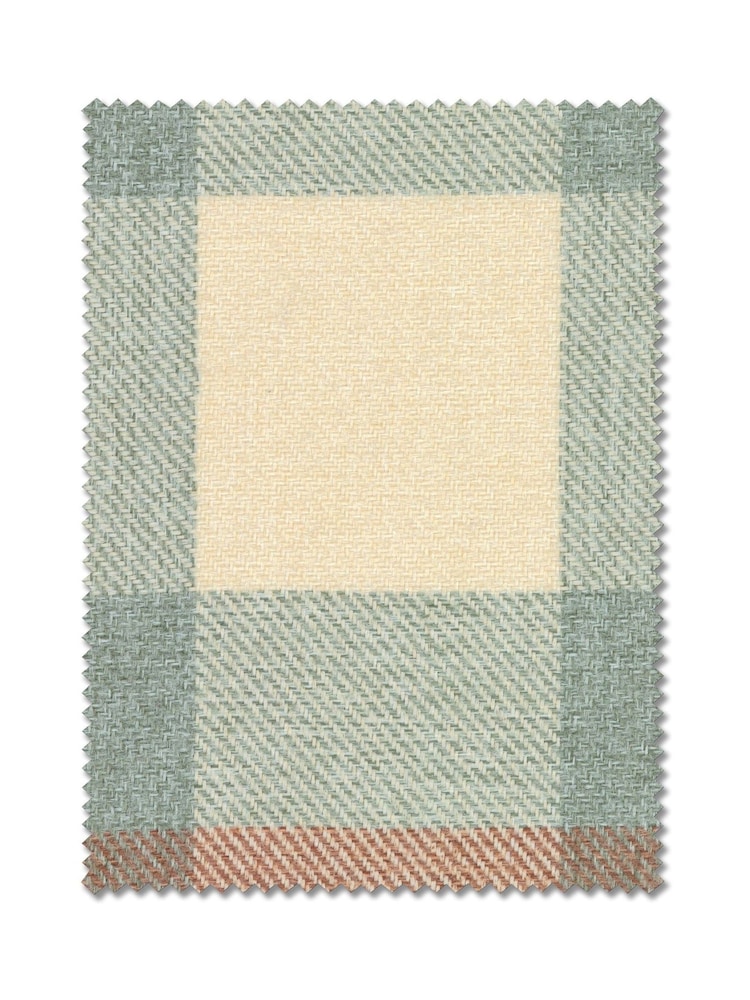 Teal Blue Check Made to Measure Roman Blinds - Image 7 of 7 Teal Blue Check Made to Measure Roman Blinds - Image 7 of 7