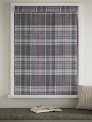 Grey Brushed Check Made to Measure Roman Blinds - Image 2 of 6