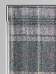 Grey Brushed Check Made to Measure Roman Blinds - Image 5 of 6