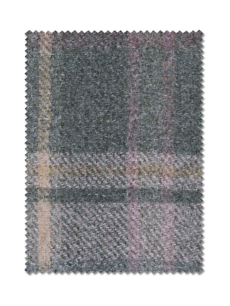 Grey Brushed Check Made to Measure Roman Blinds - Image 6 of 6