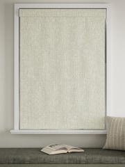 Natural Brushed Stripe Made to Measure Roman Blinds - Image 2 of 6