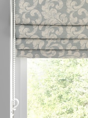 Blue Damask Made to Measure Roman Blind - Image 2 of 6
