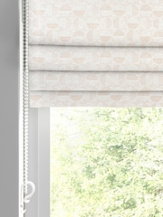 Natural Cosy Jacquard Made to Measure Roman Blind - Image 2 of 6