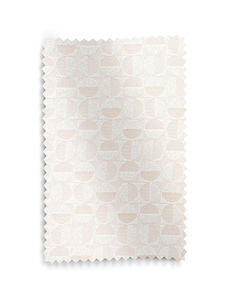 Natural Cosy Jacquard Made to Measure Roman Blind - Image 7 of 7