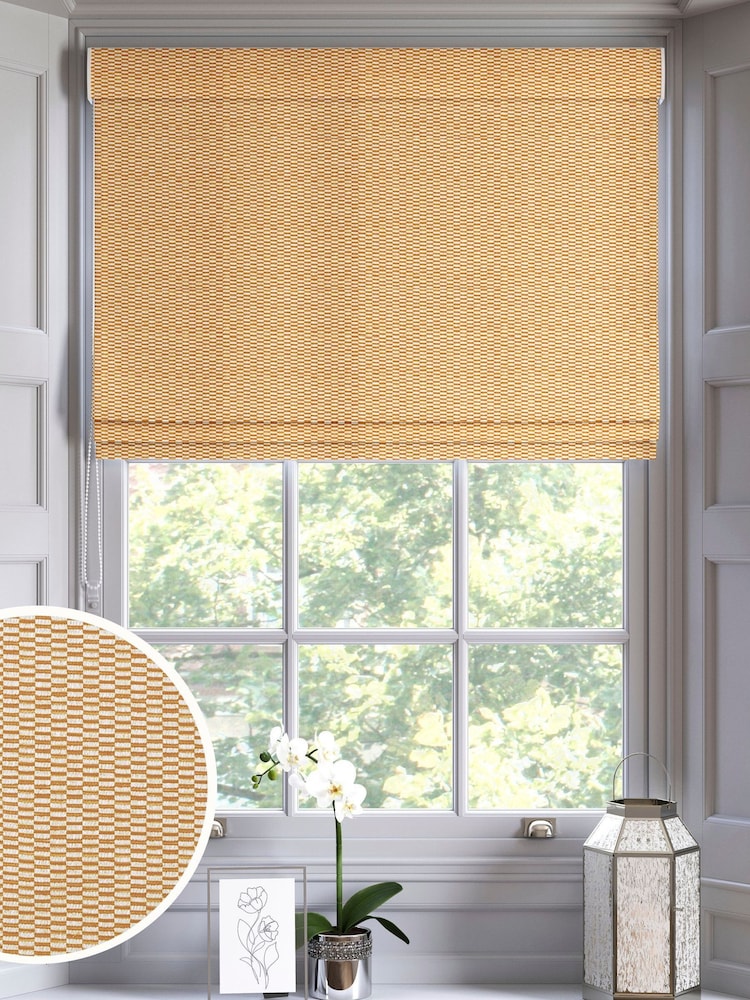 Orange Abaci Made to Measure Roman Blind - Image 1 of 6