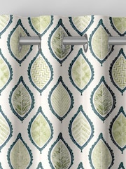 Green Mesop Made to Measure Curtains - Image 7 of 9