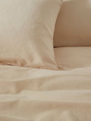 Martex Cream Almond Touch Of Linen Pillowcases Pair - Image 4 of 8