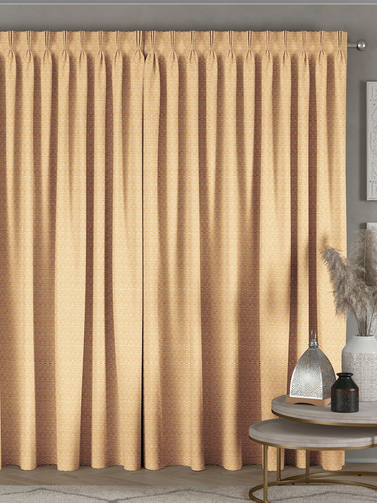Orange Abaci Made to Measure Curtains - Image 2 of 9