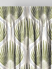 Green Poale Made to Measure Curtains - Image 3 of 9