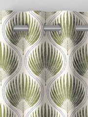 Green Poale Made to Measure Curtains - Image 7 of 9