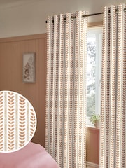 Orange Liber Made to Measure Curtains - Image 1 of 9