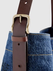 Levi's® Ocean Indigo Heritage Medium Bag - Image 4 of 5