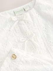 Baker by Ted Baker 2 Piece Broderie Waistcoat and Shorts Set - Image 10 of 16