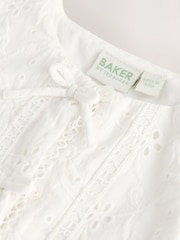 Baker by Ted Baker 2 Piece Broderie Waistcoat and Shorts Set - Image 11 of 16