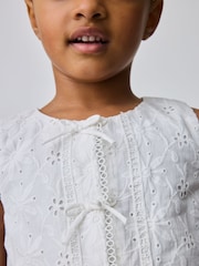 Baker by Ted Baker 2 Piece Broderie Waistcoat and Shorts Set - Image 5 of 16