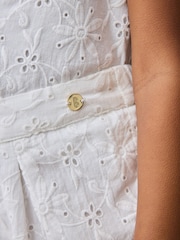 Baker by Ted Baker 2 Piece Broderie Waistcoat and Shorts Set - Image 7 of 16