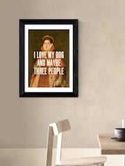 East End Prints Black I Love My Dog by Oh Fine Wall Art - Image 1 of 3