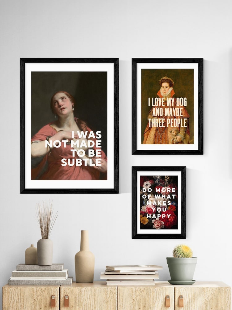 East End Prints Black I Love My Dog by Oh Fine Wall Art - Image 3 of 3 East End Prints Black I Love My Dog by Oh Fine Wall Art - Image 3 of 3