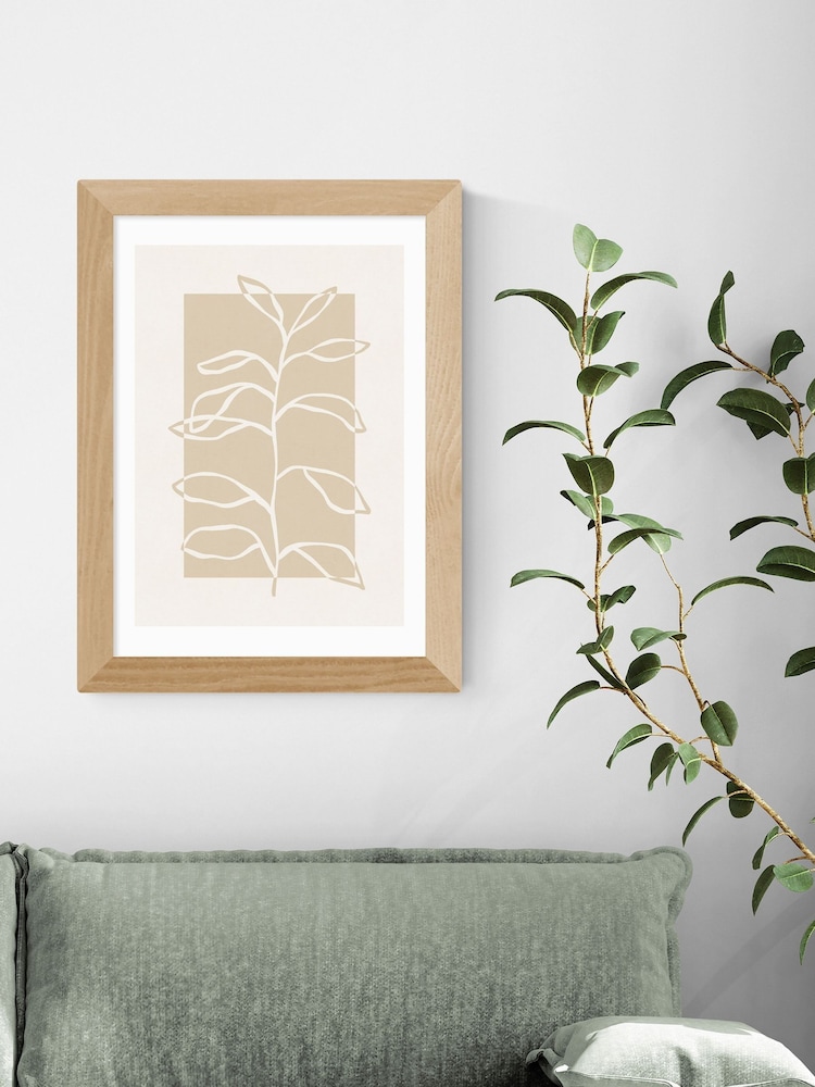 Oak East End Prints Framed Botany by Alisa Galitsyna Wall art - Image 1 of 3