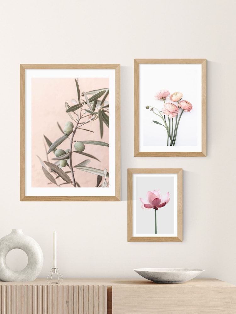 East End Prints Oak Lotus by Sisi and Seb Wall Art - Image 3 of 3 East End Prints Oak Lotus by Sisi and Seb Wall Art - Image 3 of 3