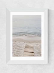 East End Prints White To The Sea by Sisi and Seb Wall Art - Image 2 of 2