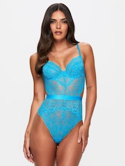 Ann Summers Bright Blue Hold Me Tight Lace Body - Image 1 of 6