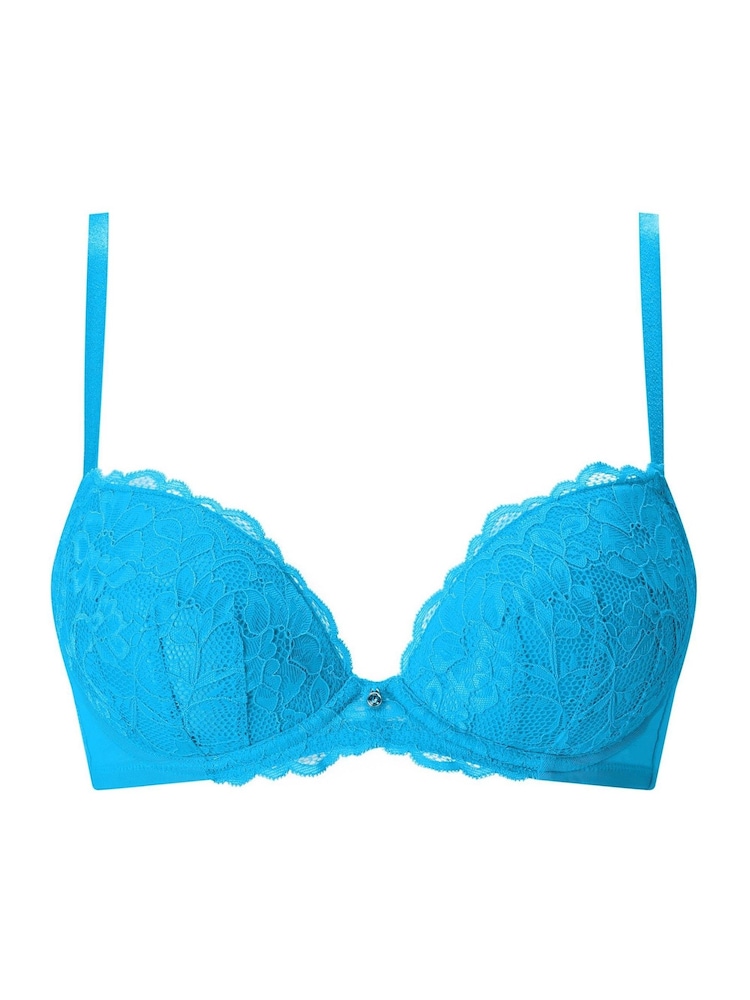 Ann Summers Aqua Pad Plunge Sexy Lace Underwired Bra - Image 6 of 6