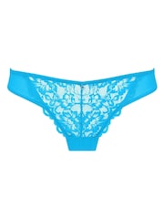 Ann Summers Blue Brazillian Sexy Lace Knickers - Image 6 of 6