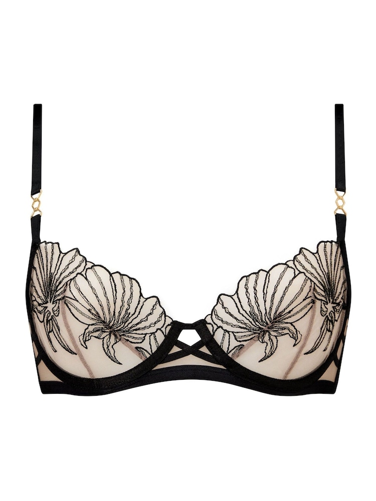 Ann Summers Black Non Pad Balcony Incensing Bra - Image 5 of 5