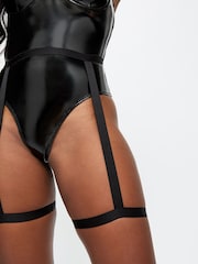 Ann Summers Black Bondage Bunny Luxe Body - Image 6 of 7