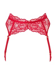 Ann Summers Red Sexy Lace Suspender Belt - Image 5 of 5