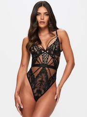 Ann Summers Black Radiant Desired Crotchless Body - Image 1 of 5