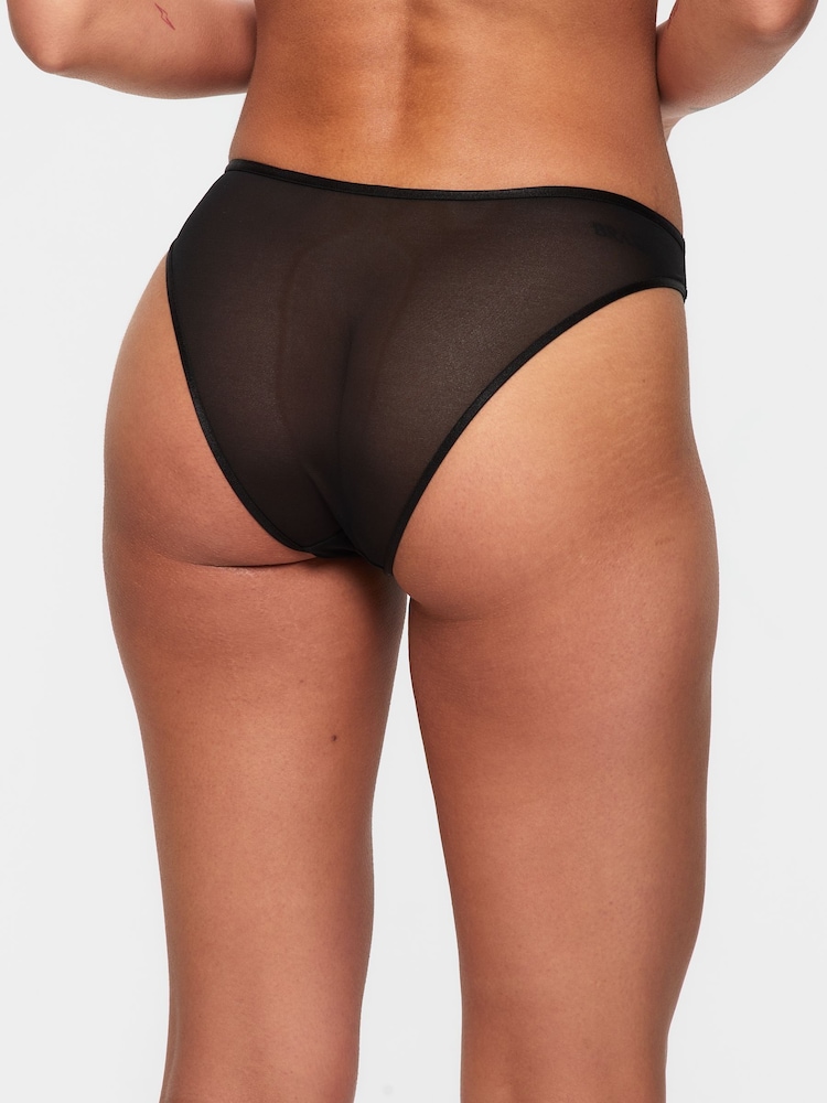 Ann Summers Black Insatiable Brazilian Knickers - Image 2 of 5