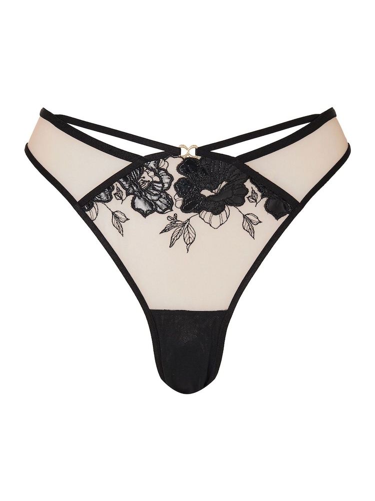 Ann Summers Black Insatiable Brazilian Knickers - Image 5 of 5