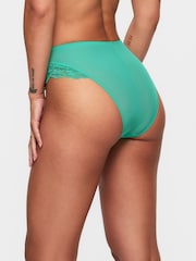 Ann Summers Green Brazillian Sexy Lace High Waist Knickers - Image 2 of 5